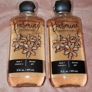 BATH & BODY WORKS 2pc Jasmine Shower Gel
